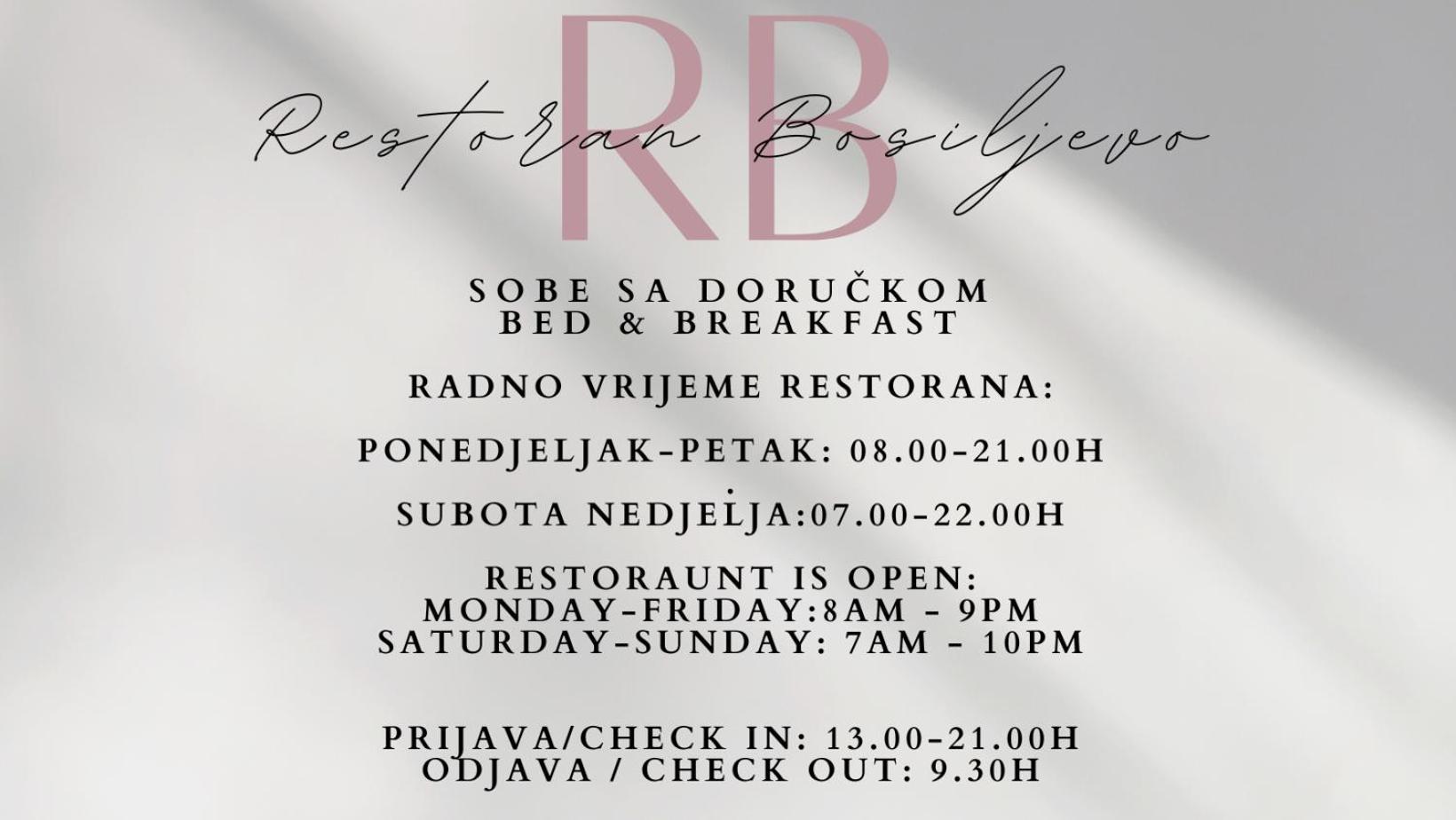 B&B Restoran Bosiljevo Bagian luar foto